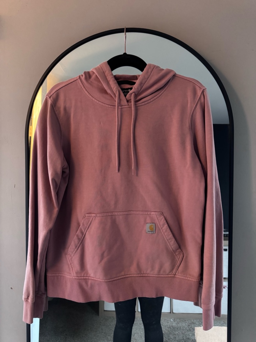 Women’s XS Carhartt Rose Mauve Hooded Pullover